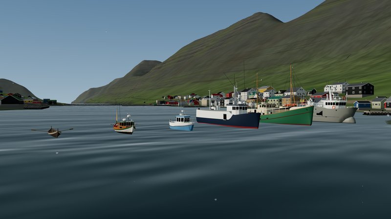 Bátarnir í spælinum, frá róðrarbátinum til línubátin.